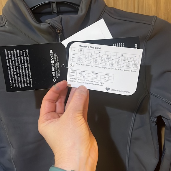 OBERMEYER Women’s UltraGear 1/4 Zip KNIGHTLY - Picture 3 of 4